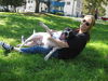 Richie the Loving Bulldog