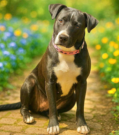picture of the dog needing adoption