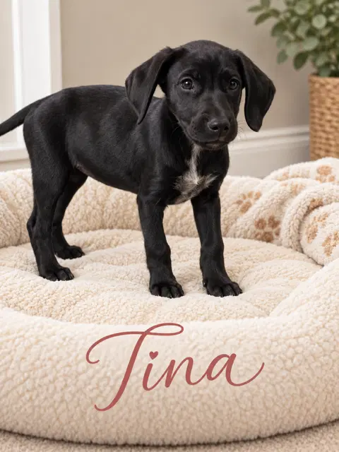 Tina - Flat-coated Retriever