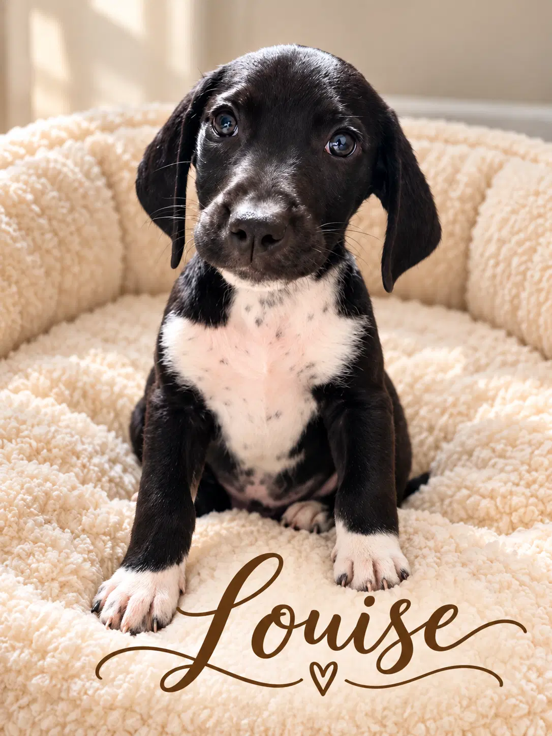 Louise - Flat-coated Retriever
