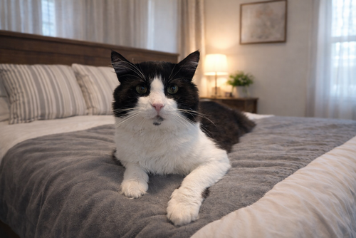 FREDERICK - JW - Domestic Long Hair available for adoption