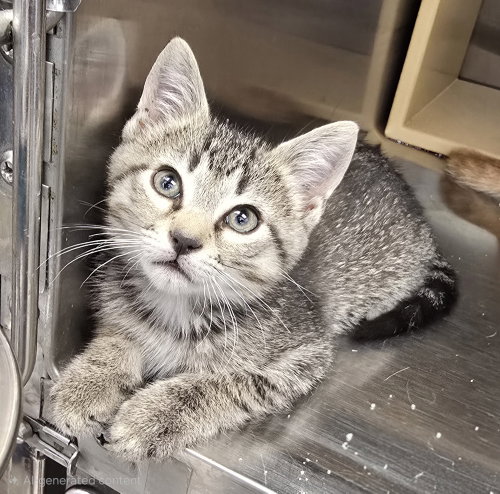 Crumble Cake, Baby Domestic Short Hair (short coat), cat for adoption in Largo, Florida