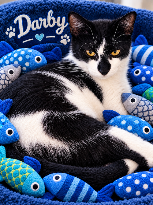 Darby, a cat for adoption from C.A.T.S.-C.A.N., Inc.