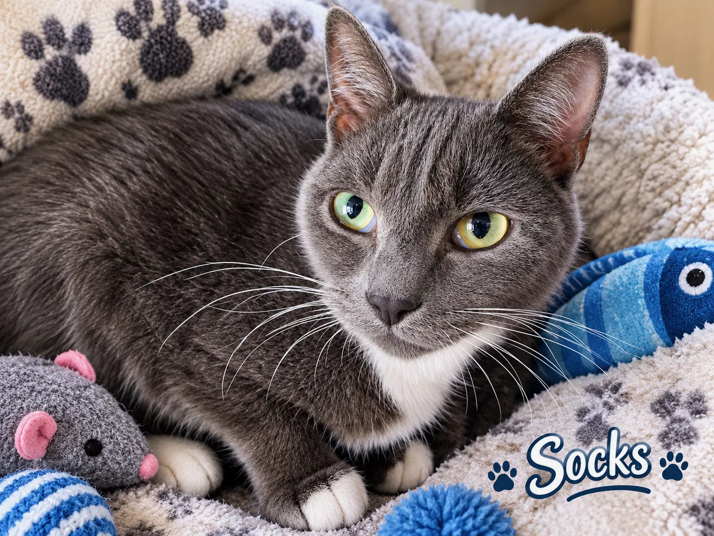 Socks Miller - Domestic Short Hair