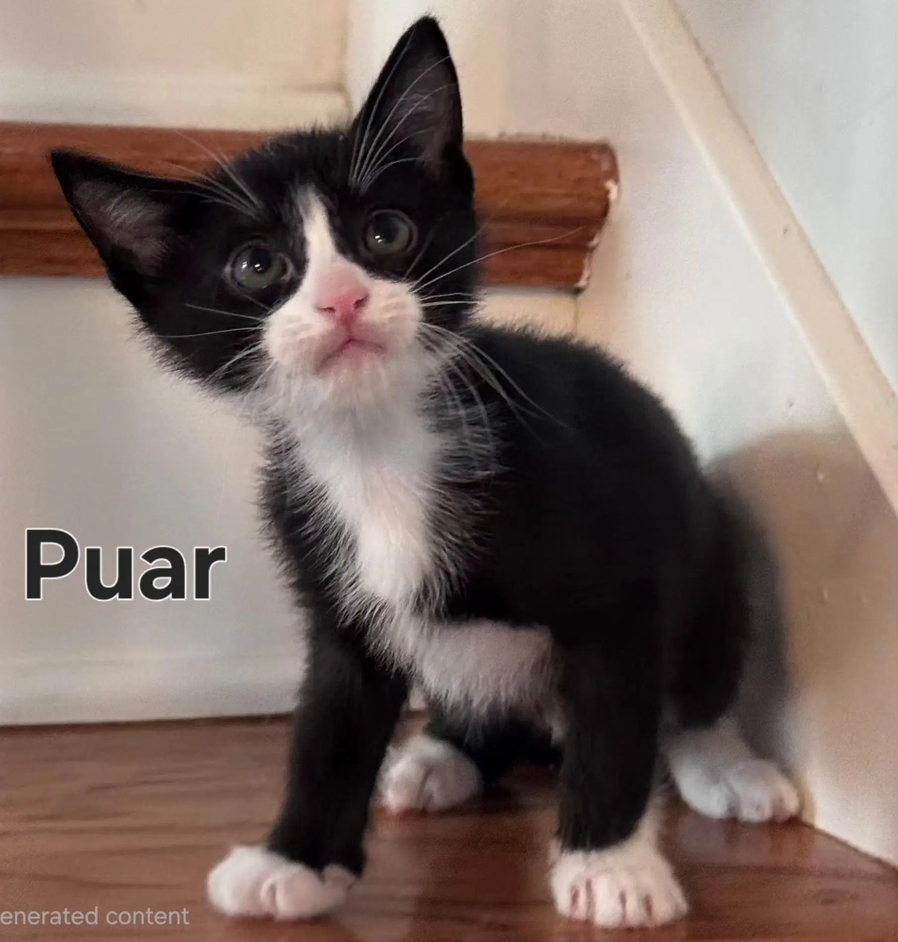 Kitten Puar - Tuxedo