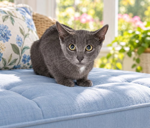 Atlas, Domestic Short Hair (medium coat)