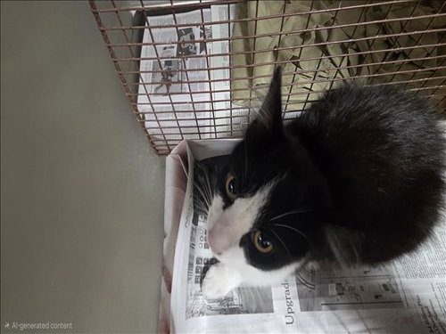 NAMU, Young Domestic Short Hair (medium coat), cat for adoption in Diamond Bar, California