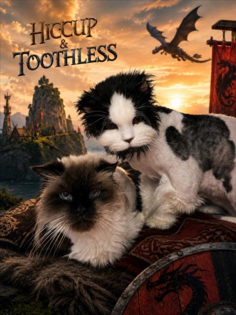 TOOTHLESS & HICCUP