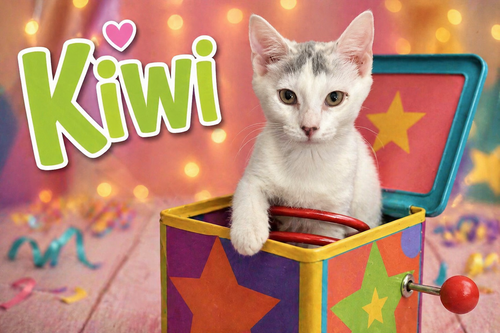 KIWI (FCID# 07/28/2025 - 62) C - Domestic Short Hair available for adoption