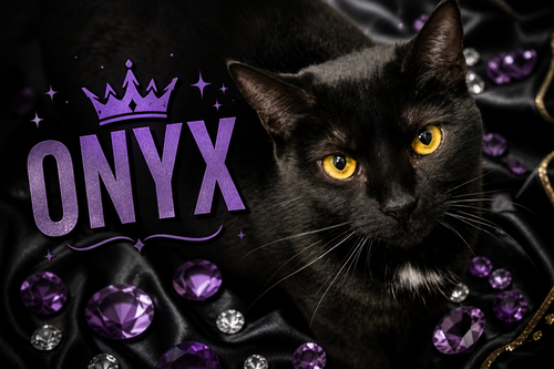ONYX #1 (FCID# 08/06/2025 - 71 TRAINER) C - Domestic Short Hair available for adoption