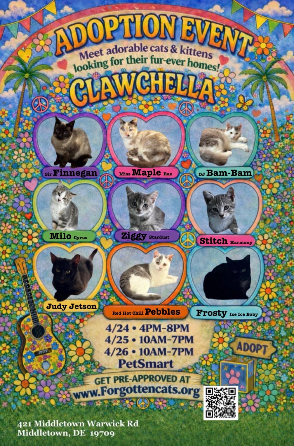 Middletown PetSmart's Cat Adoption Event 4/24-26