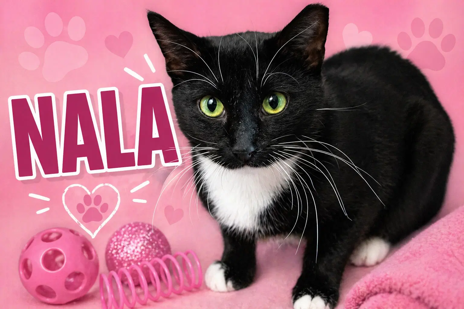 Nala Fcid  -  Glen Mills Foster C - Tuxedo