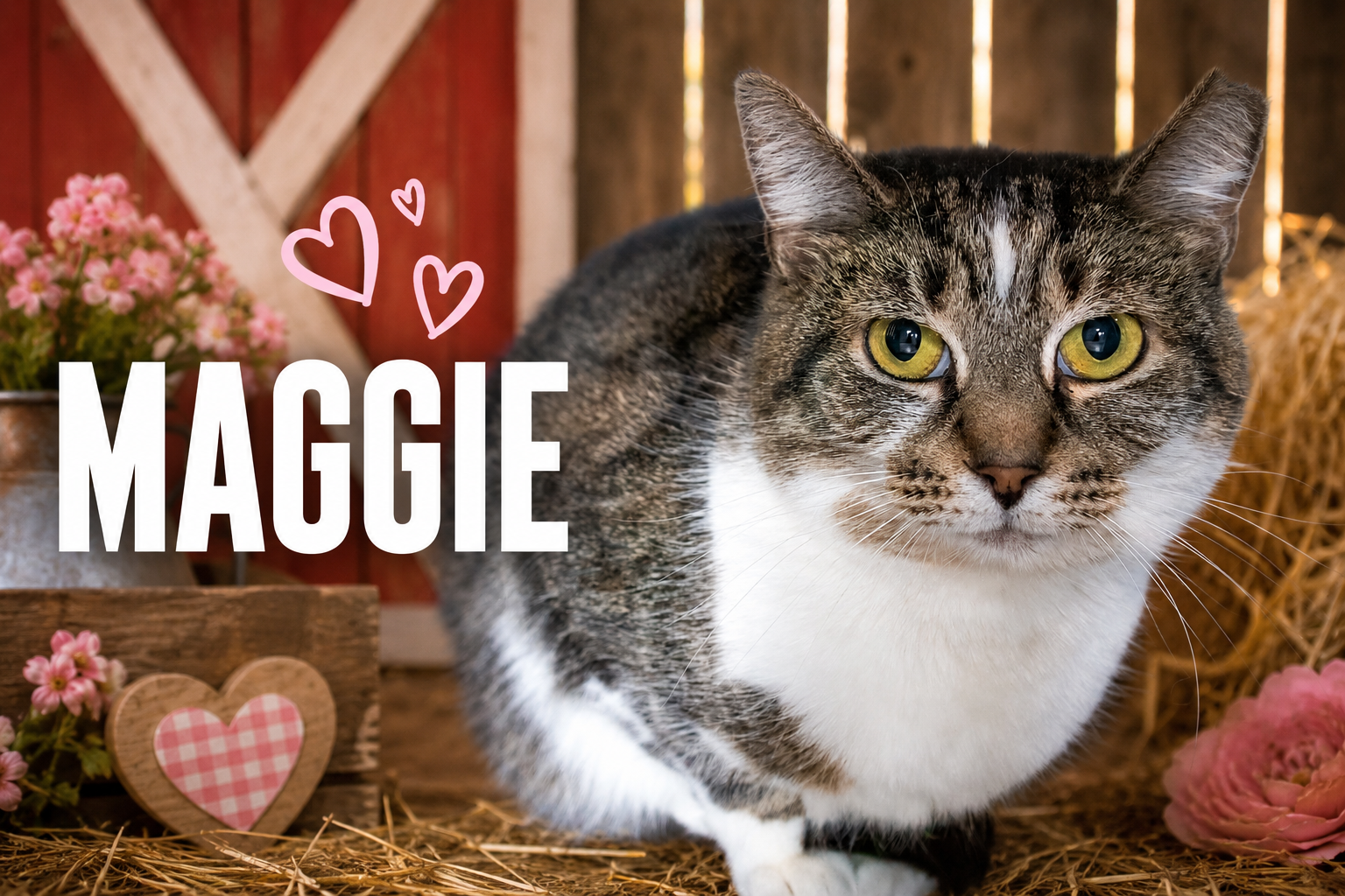 Maggie: Barn Cat (FCID#10/09/2025-75) C