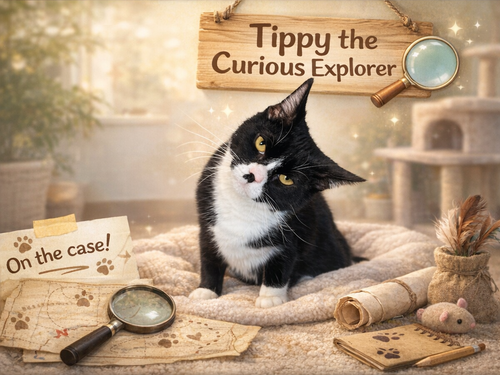 Tippy & Char:bonded (FCID 9/08/25-18, 11/19/25-81), Young Domestic Short Hair / Tuxedo / Mixed (short coat), cat for adoption in Lancaster, Pennsylvania