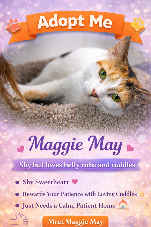 Maggie May (FCID# 09/02/2025-566 Brookhaven PS) C, an adoptable Calico in Greenville, DE