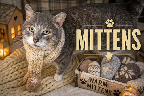 Mittens (FCID# 02/25/2026 - 12), an adoptable Tuxedo in Greenville, DE
