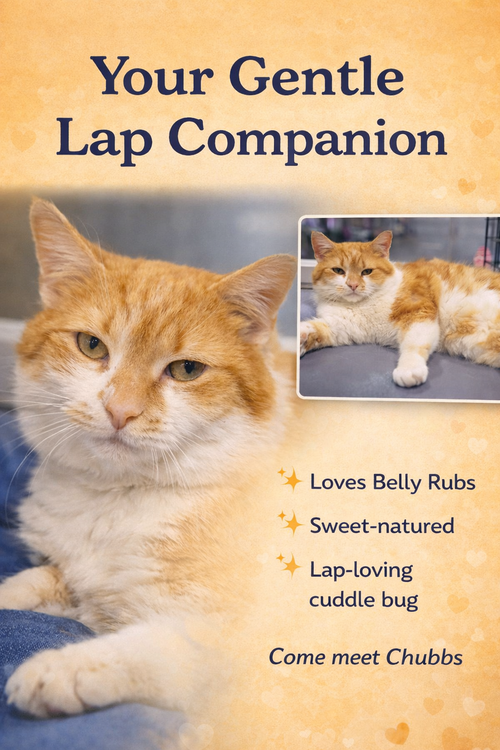 Chubbs (FCID# 03/02/2026 - 32 Brookhaven PS), an adoptable Tabby in Greenville, DE