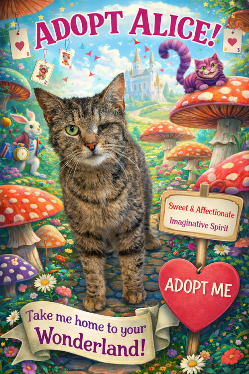 Alice (FCID# 03/16/2026 - 69 Trainer), Adult Tabby (short coat), cat for adoption in Lancaster, Pennsylvania