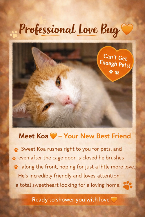 Koa (FCID# 04/09/2026 - 21 Trainer), Adult Tabby (short coat), cat for adoption in Lancaster, Pennsylvania