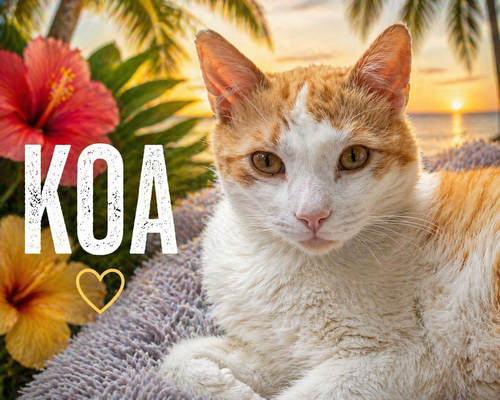 Koa (FCID# 04/09/2026 - 21 Brandywine PS), Adult Tabby (short coat), cat for adoption in Dover, Delaware