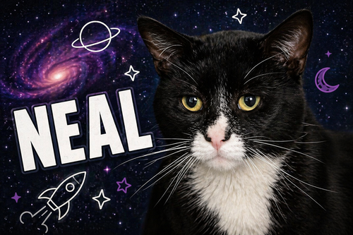 Neal (FCID# 03/04/2026 - 42 Glen Mills PS) C, an adoptable Tuxedo in Greenville, DE