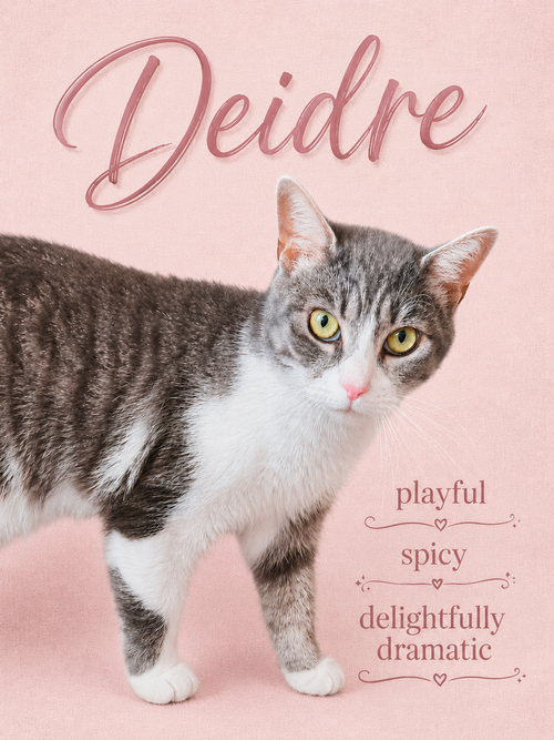 Deidre (FCID# 02/26/2026 - 15) Willow Grove, Young Domestic Short Hair / Tabby / Mixed (short coat), cat for adoption in Camden, New Jersey