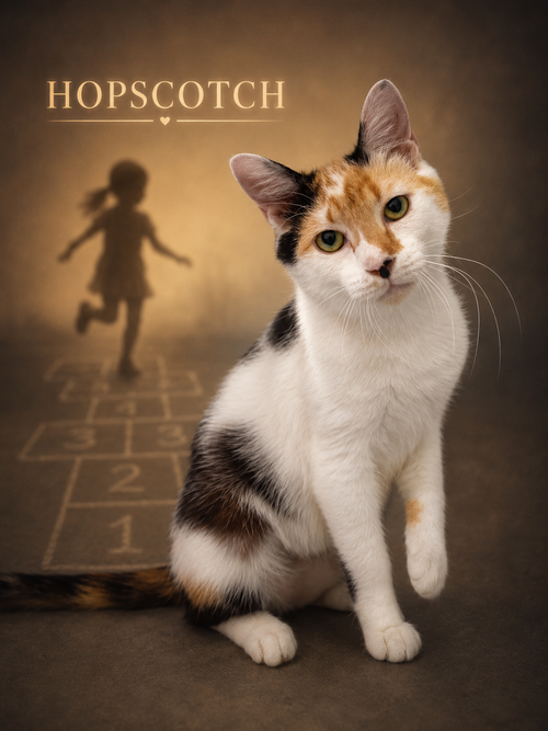 Hopscotch (FCID# 05/13/2026 - 3 Trainer), an adoptable Calico in Greenville, DE