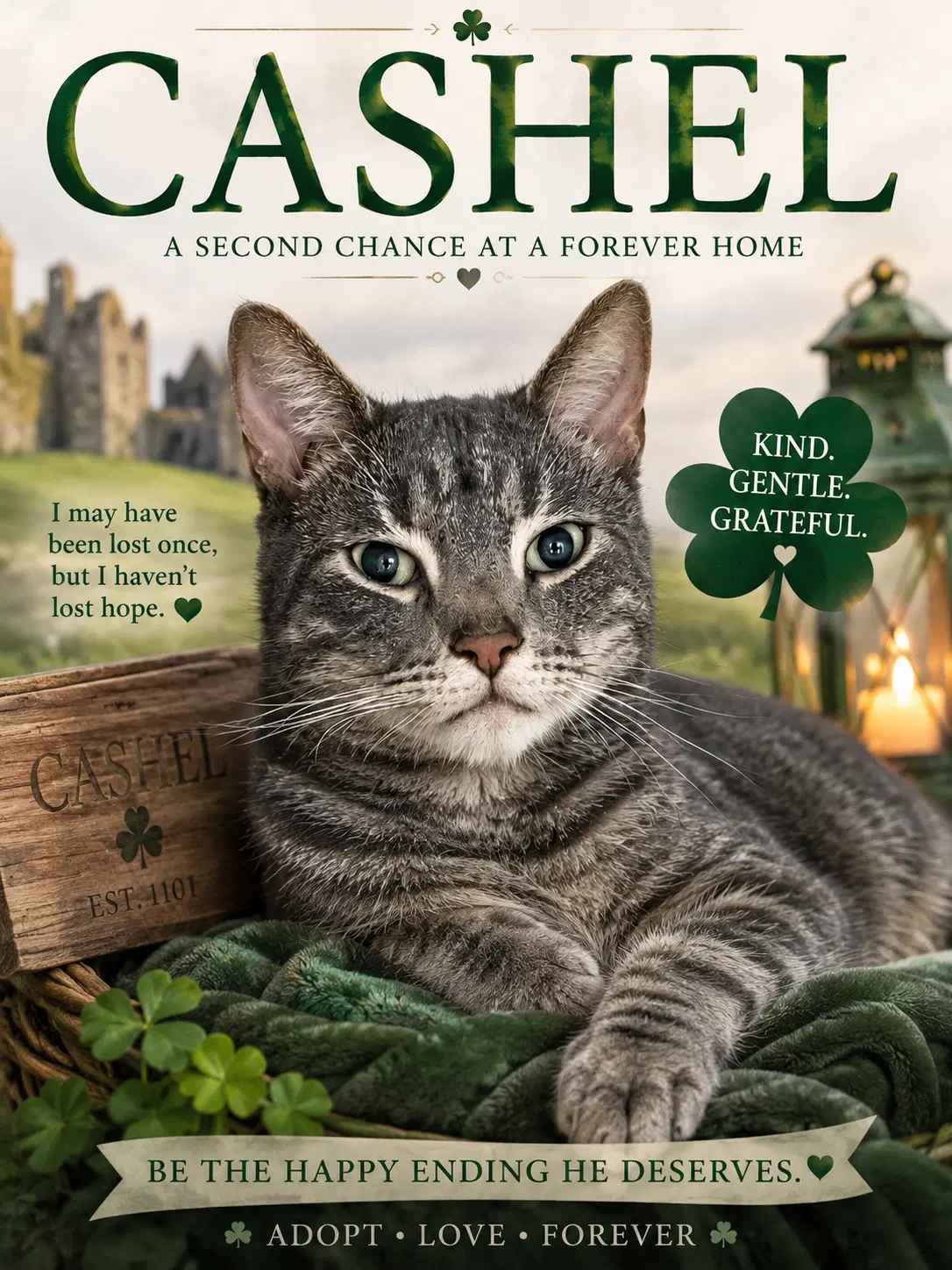 Cashel Fcid  -  Trainer - Tabby