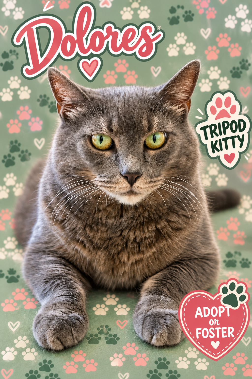 Dolores: tri-pod (FCID# 05/12/2026 - 54 Trainer