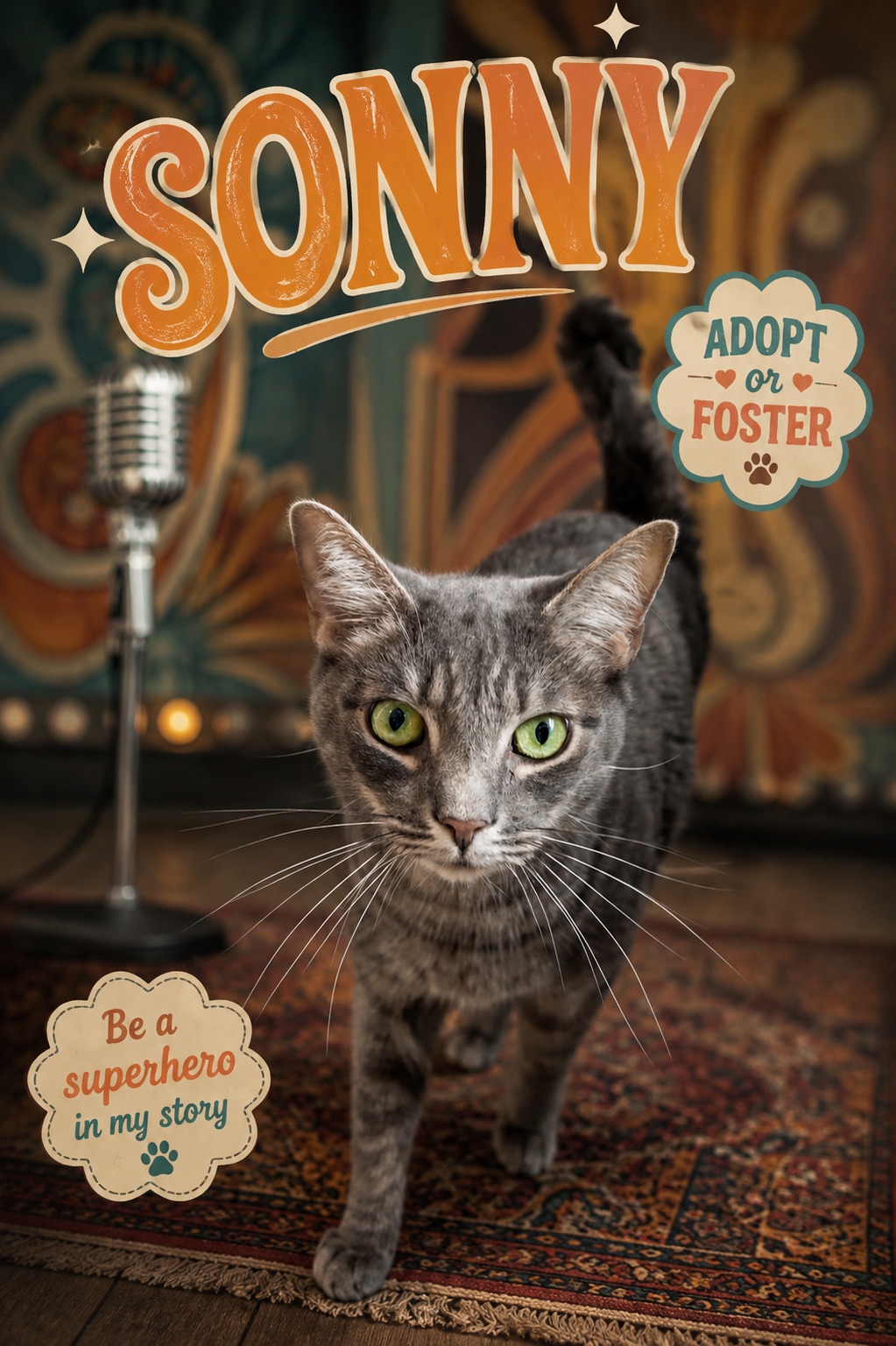 Sonny (FCID# 10/16/2023 - 54 Trainer), cat