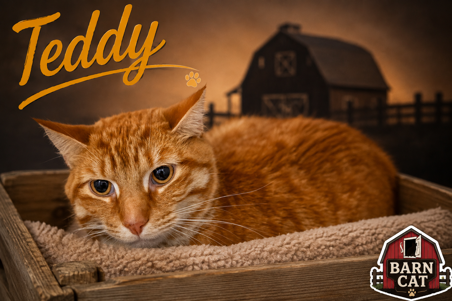Teddy: Barn Cat (FCID# 07/27/2026 - 50 Trainer), photo 7