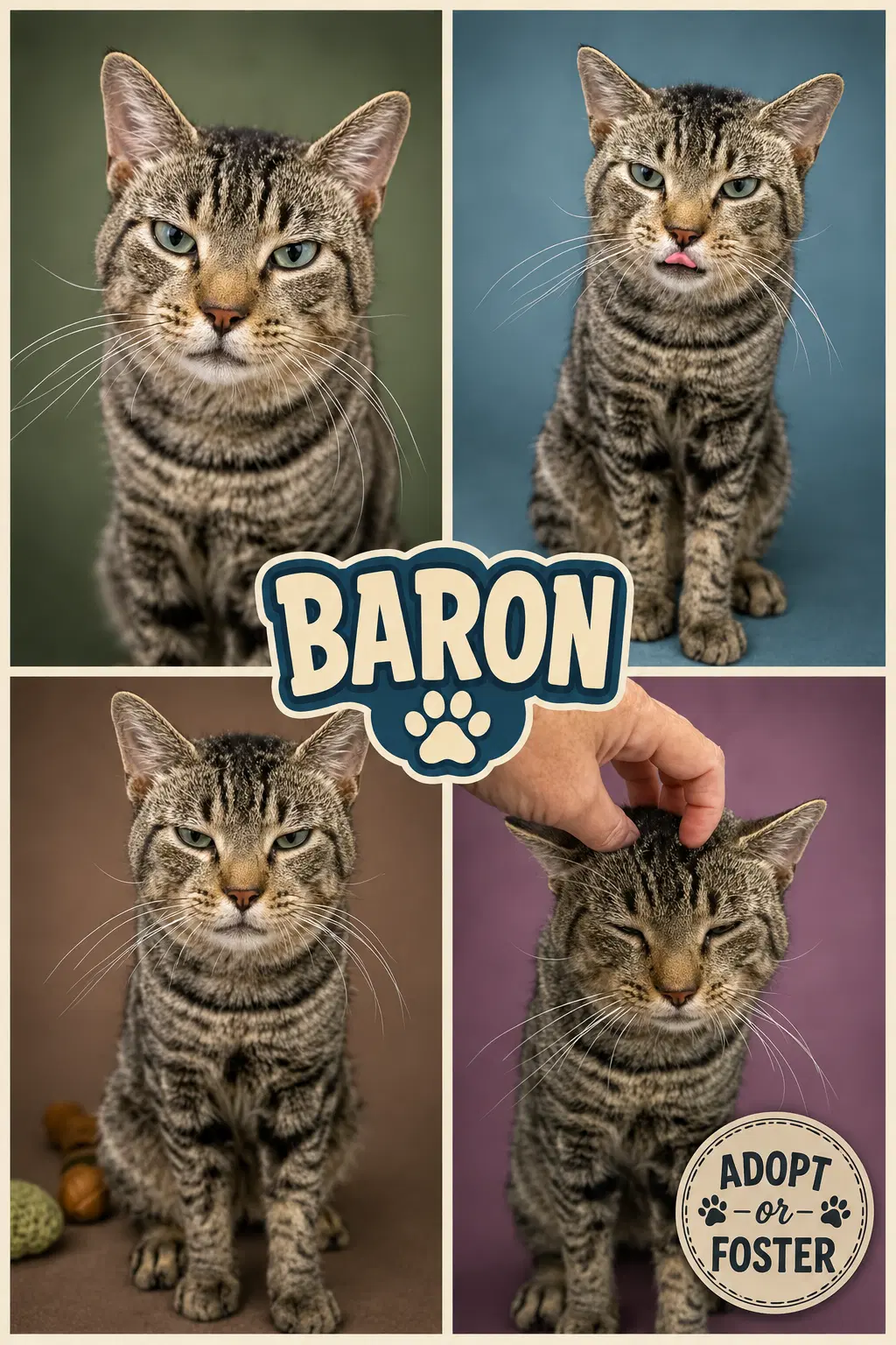 Baron Fcid  -  Trainer - Tabby