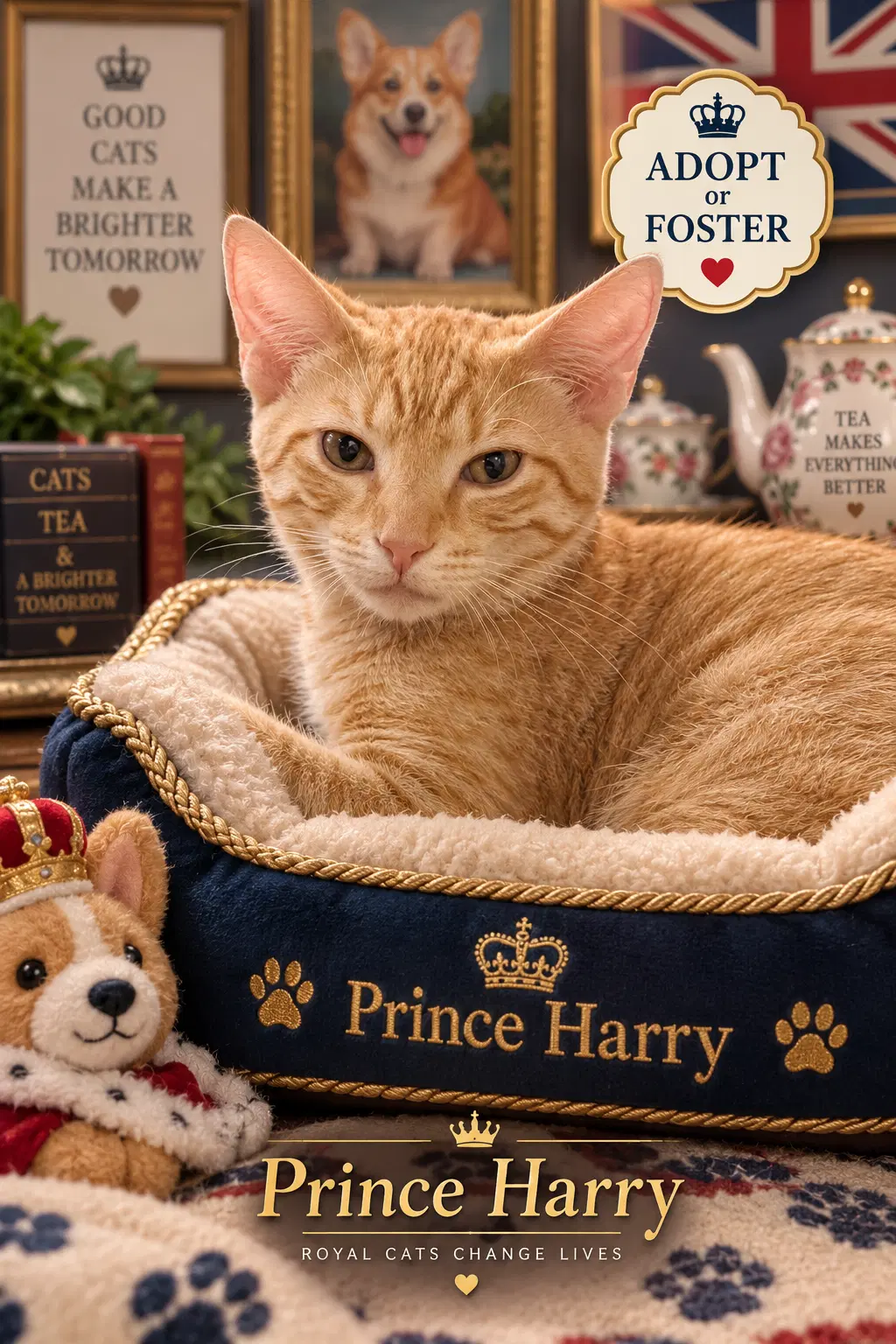 Prince Harry Fcid  -  Brandywine Ps - Tabby