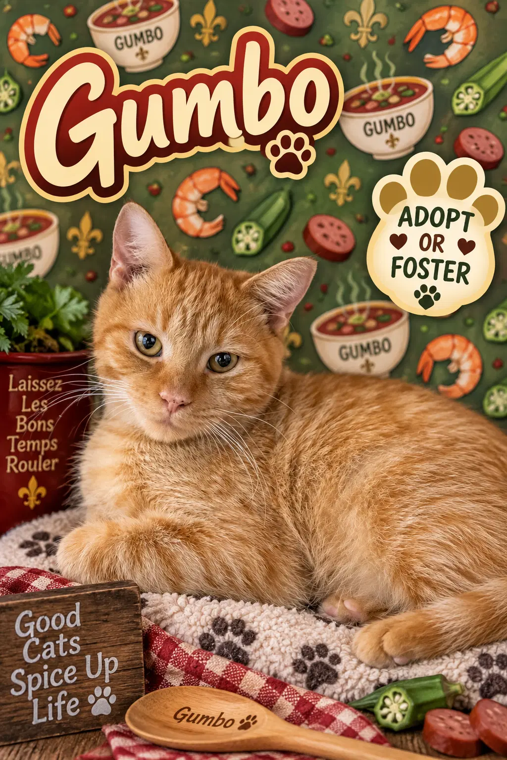 Gumbo Fcid  -  Trainer - Tabby
