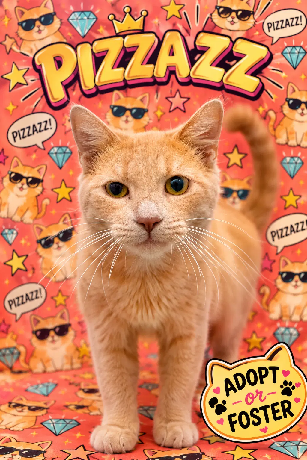 Pizzazz Fcid  -  Trainer - Tabby