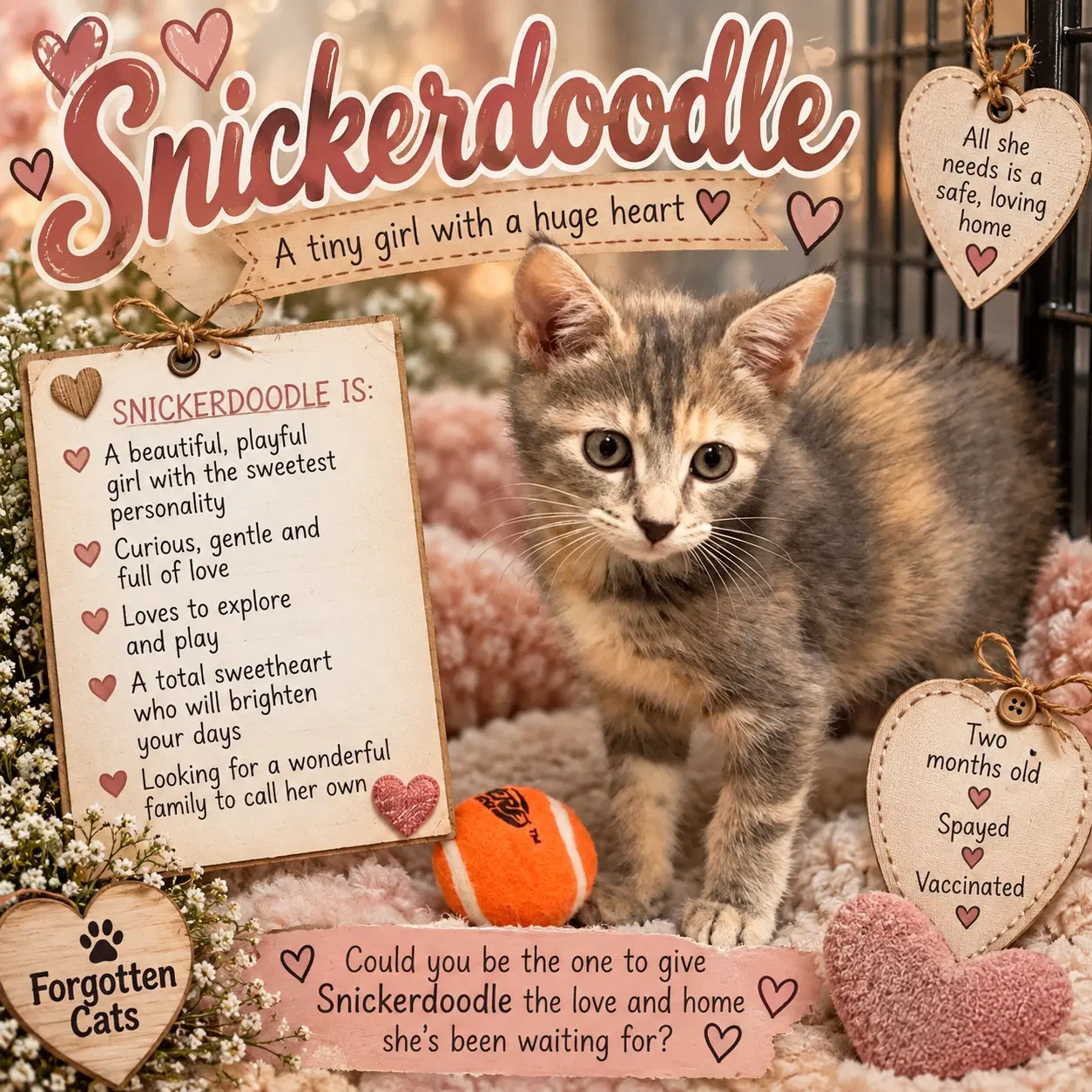 Snickerdoodle Fcid  -  Brandywine Ps - Dilute Tortoiseshell