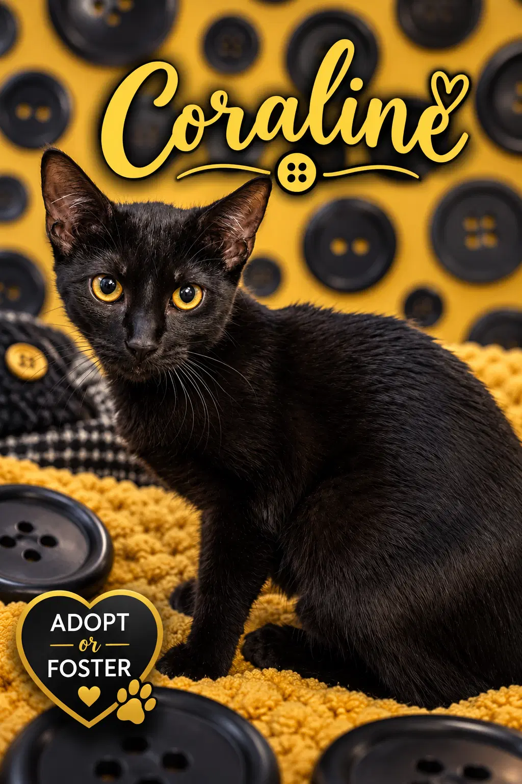Coraline - Domestic Short Hair