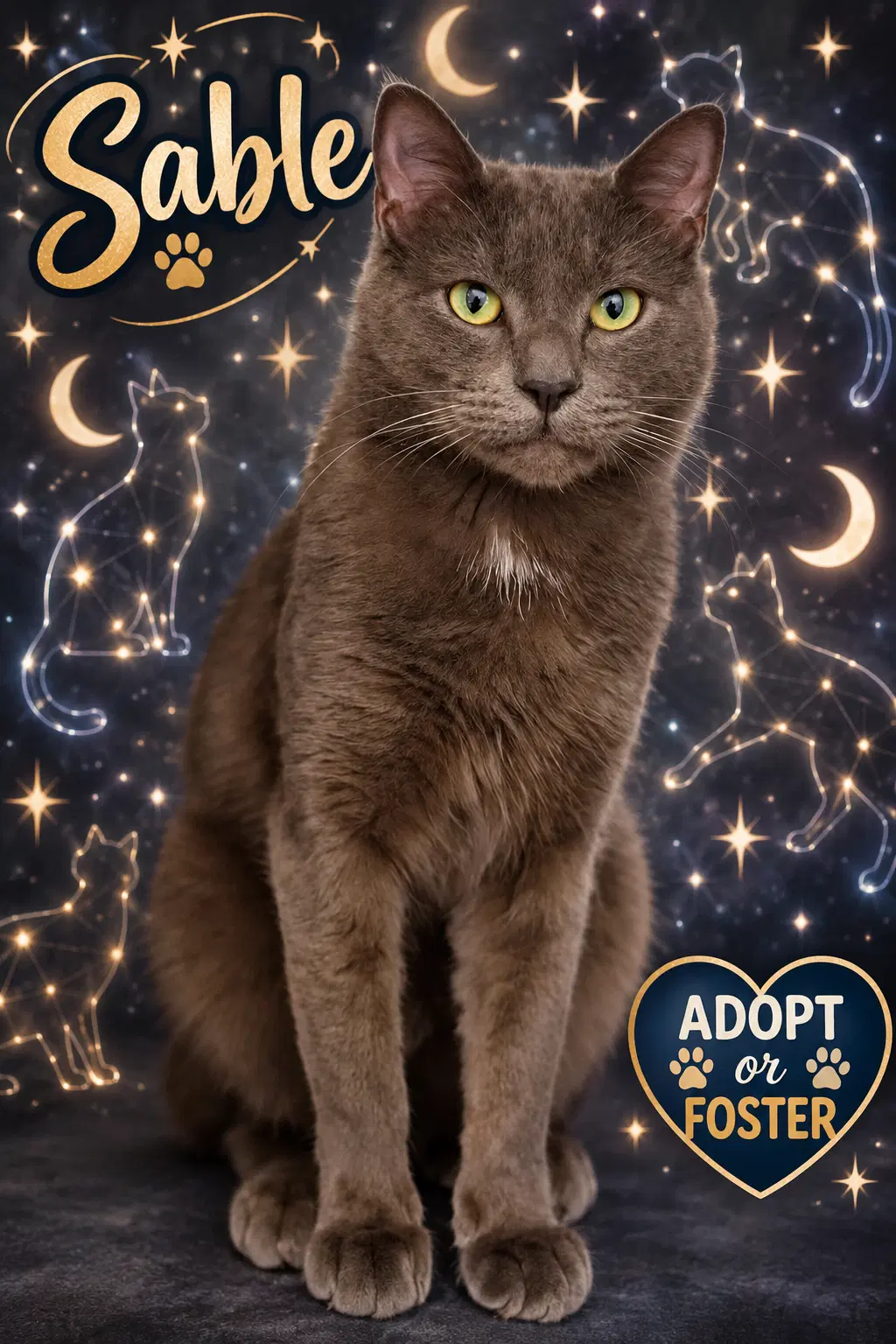 Sable - Domestic Short Hair