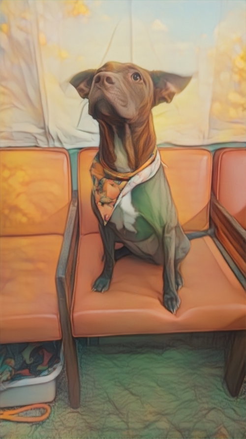 picture of the dog needing adoption