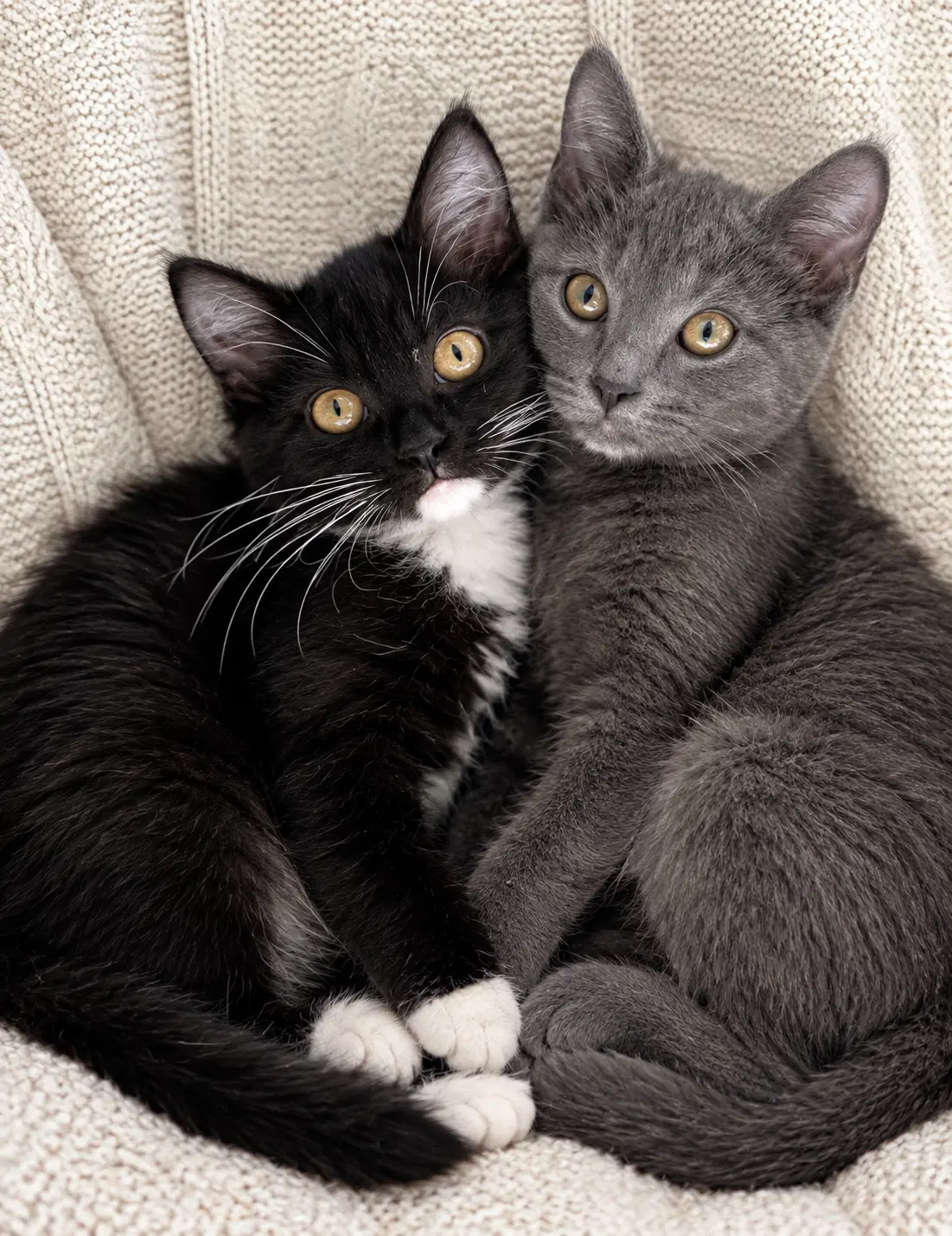 Willow And Beeps - Domestic Medium Hair