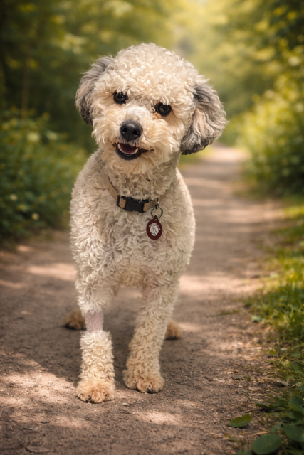 picture of the dog needing adoption