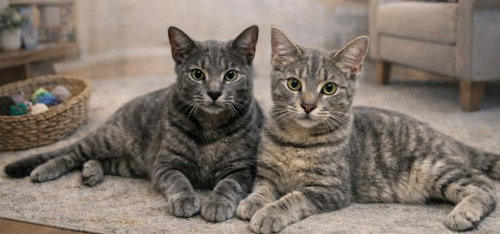 Tiger and Oliver - Petsmart Plantation Foster Home Image