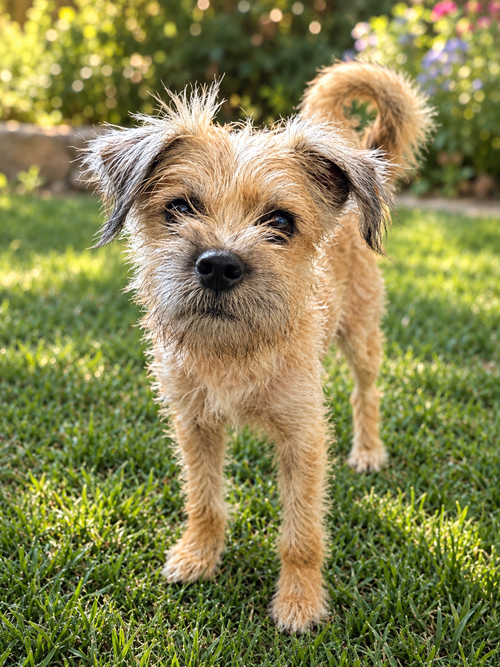 Barbie, Brussels Griffon / Terrier / Mixed (medium coat)