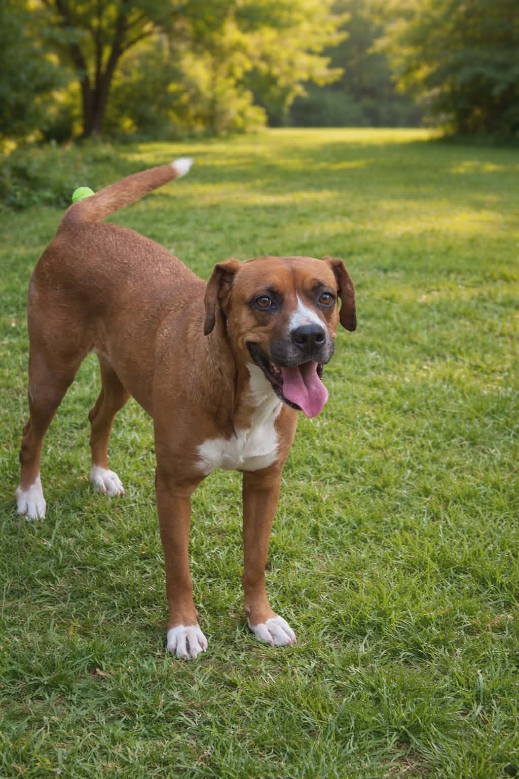 Mochie - Goofy Girl - Boxer