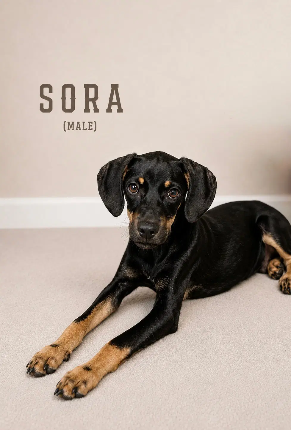 Sora - Doberman Pinscher