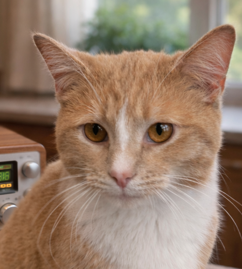 picture of the cat needing adoption