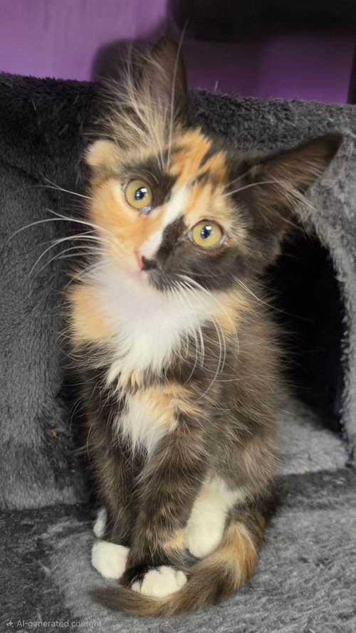 Charlotte, an adoptable Calico in Campbell, CA