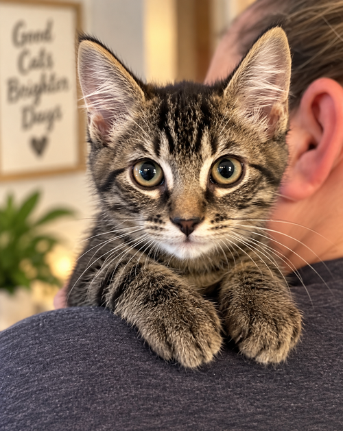 picture of the cat needing adoption
