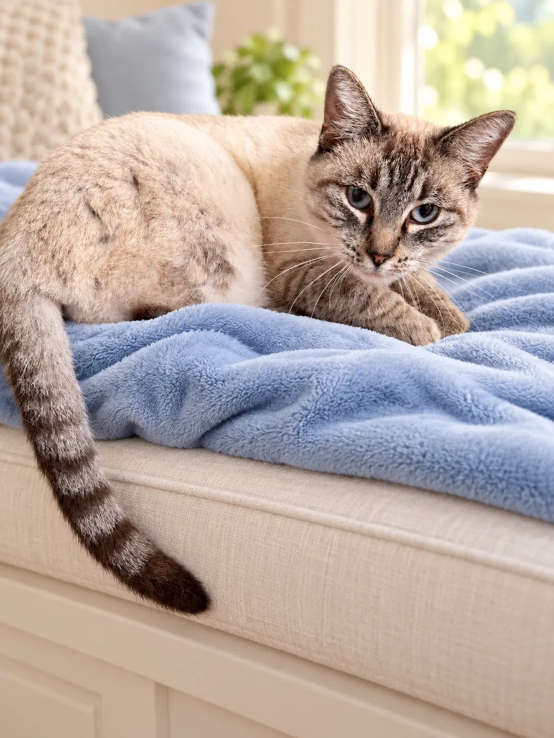 Miss Kitty  Carie - Lynx Point Siamese