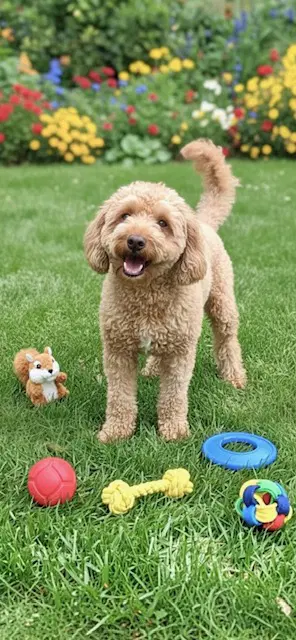 August - Golden Doodle